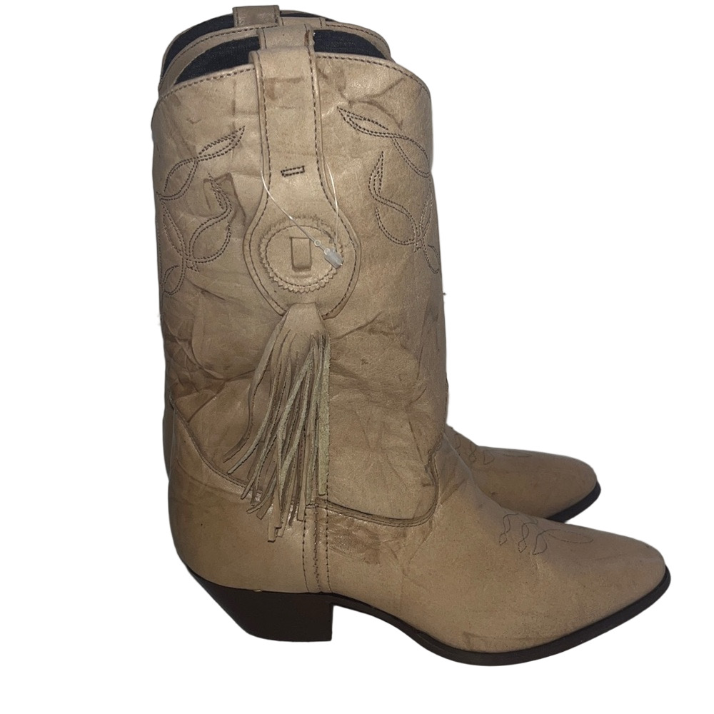 Laredo Light Brown Cowboy Boots - Picture 7 of 14